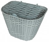 BikeTrade Szürke műanyag első kosár