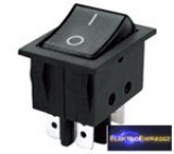 Billenő kapcsoló 2pol./4pin (ON)-OFF 250V/15A