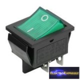 Billenő kapcsoló zöld