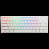 Billentyűzet Ducky ONE 3 Mini MX Clear RGB Premium ABS Magyar (HU) Fehér (DKON2161ST-WHUALPWWWSC1)