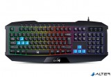 Billentyűzet, vezetékes, USB, HUN, gaming, GENIUS "Scorpion K215"