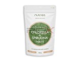 - Bio nutriqa organic vegan chlorella és spirulina tabletta 125g