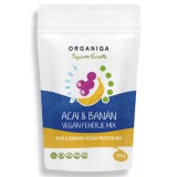 BIO ORGANIQA 100% ACAI-BANÁN VEGÁN FEHÉRJE 400G