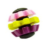 BIO-ZOO s.a. Labda kutyának, gumi, fogaskerekekkel - 7cm