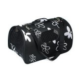 BIO-ZOO s.a. Macskahordozó, kutyahordozó - fekete, 51 x 26 x 29 cm