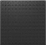 BiOBUDDi® BB-0095 | építőjáték alaplap | 32x32 bütyök fekete