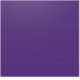 BiOBUDDi® BB-0095 | építőjáték alaplap | 32x32 bütyök lila