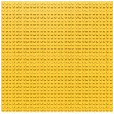 BiOBUDDi® BB-0095 | építőjáték alaplap | 32x32 bütyök sárga