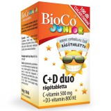 BioCo Junior C+ D duo rágótabletta(100 db)
