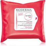 Bioderma Sensibio H2O tisztító törlőkendő az érzékeny arcbőrre 25 db