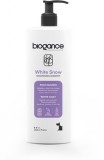 Biogance White Snow sampon fehér szőrű kutyák fürdetéséhez 1 liter