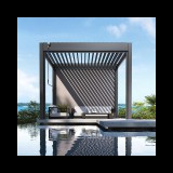 Bioklimatikus pergola, 135°-ig állítható, U Design, 3x3 m