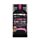 BioTech USA L-Carnitine Liquid 70.000 +Chrome (0,5 lit.)