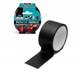 BISON Power Repair szöveterősített ragasztószalag - fekete - 10 m