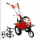 Bisonte BTA-750 rotációs kapa 212ccm 7Le, sebességek: 2 előre, 1 hátra. Kapasorral, gumikerekekkel