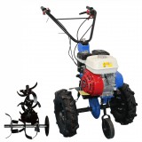 Bisonte BTA-FLASH150H rotációs kapa, japán HONDA GX200 6.5Le motorral, gumikerekekkel, kapákkal