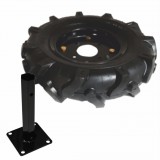 Bisonte gumi kerék 4.00-8" Ø23mm hatszögletű tengelyre - tengellyel - 1db