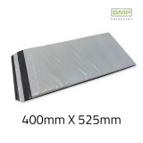 Biztonsági futártasak ragasztócsíkkal 400mm x 525mm + 50mm x 0,05