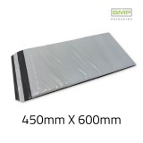 Biztonsági futártasak ragasztócsíkkal 450mm x 600mm + 50mm x 0,05