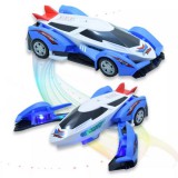 BJ Repülőgéppé Alakuló Hightech Autó Hang- És Fényhatásokkal – 360°-ban Driftel