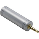BKL Electronic 1103096 Jack Audio Átalakító [1x Jack dugó, 2,5 mm-es - 1x Jack alj, 3,5 mm-es] Arany (1103096) - Audió kábel