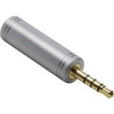 BKL Electronic 1103098 Jack Audio Átalakító [1x Jack dugó, 3,5 mm-es - 1x Jack alj, 3,5 mm-es] Arany (1103098) - Audió kábel