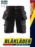 Blåkläder CRAFTSMEN BLACK farmer stretch technikai rövidnadrág - Blaklader munkaruha