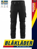 Blåkläder CRAFTSMEN BLACK kevertszálas technikai munkanadrág - Blaklader munkaruha