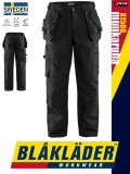 Blåkläder CRAFTSMEN BLACK pamut technikai deréknadrág - Blaklader munkaruha