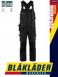 Blåkläder CRAFTSMEN BLACK pamut technikai kantárosnadrág - Blaklader munkaruha