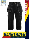 Blåkläder CRAFTSMEN BLACK pamut technikai rövidnadrág - Blaklader munkaruha