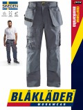 Blåkläder CRAFTSMEN GREY kevertszálas technikai munkanadrág - Blaklader munkaruha