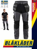 Blåkläder CRAFTSMEN MIDGREY kevertszálas lengőzsebes technikai munkanadrág - Blaklader munkaruha