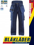 Blåkläder CRAFTSMEN NAVYBLUE pamut technikai bélelt deréknadrág - Blaklader munkaruha