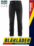 Blåkläder INDUSTRY BLACK technikai softshell deréknadrág - Blaklader munkaruha