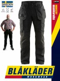 Blåkläder INDUSTRY BLACK technikai stretchbetétes deréknadrág - Blaklader munkaruha