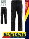 Blåkläder INDUSTRY BLACKDARKGREY technikai kevertszálas munkanadrág - Blaklader munkaruha