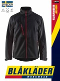Blåkläder INDUSTRY BLACKRED technikai softshell kabát - Blaklader munkaruha