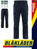 Blåkläder INDUSTRY DARKNAVY technikai kevertszálas munkanadrág térdprotektor tartóval - Blaklader munkaruha