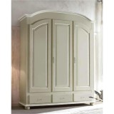 BL Mobili BL Asia 3-ajtós gardróbszekrény 3 fiókkal