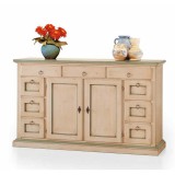 BL Mobili BL Asia Day 2-ajtós tálalószekrény 9 fiókkal