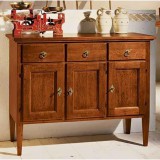 BL Mobili BL Asia Day 3-ajtós tálalószekrény 3 fiókkal