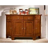 BL Mobili BL Asia Day 4-ajtós tálalószekrény 4 fiókkal