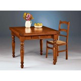 BL Mobili BL Asia Day négyzet alakú étkezőasztal 100x100 cm (+100 cm hosszabbítható)