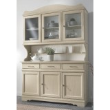 BL Mobili BL Maison Day 3-üvegajtós tálalószekrény