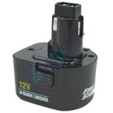 Black & Decker Fúrócsavarozó Firestorm CRT129K felújítás 12 V