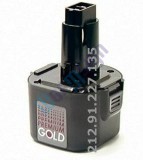 Black & Decker Fúrócsavarozó KC96VE akku felújítás 9,6 V