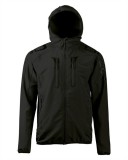 BLACK FLEX-TECH JACKET DYNAMIC FORCE - kapucnis dzseki, fekete