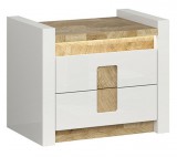 Black Red White BRW ALAMEDA - Éjjeliszekrény - KOM2S