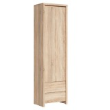 Black Red White BRW KASPIAN zárt polcosszekrény sonoma tölgy